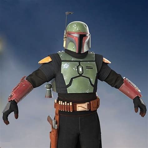 the book of boba fett full accurate wearable armor with jetpack 3d model 3d printable cgtrader