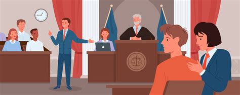 Courtroom Cartoon Images Browse 3439 Stock Photos Vectors And