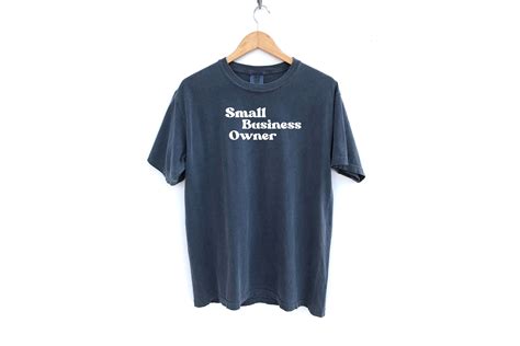 Small Business Owner Shirt Comfort Colors Small Business Etsy