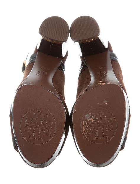 Tory Burch Platform Slingback Sandals Shoes Wto102030 The Realreal