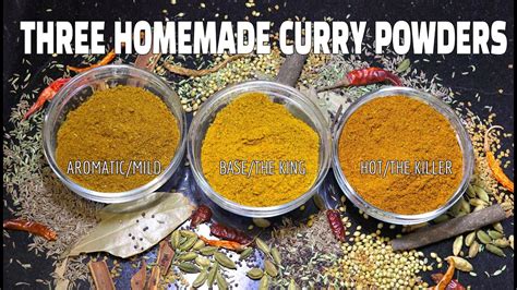 How To Make Curry Powder Homemade Curry Powder Curry Powders
