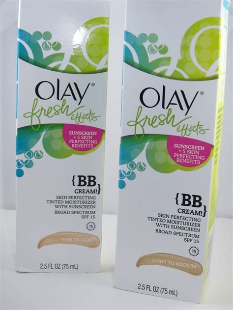 Olay Fresh Effects Bb Cream Skin Perfecting Tinted Moisturizer For