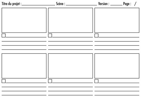 Plantilla Storyboard