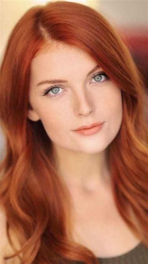 Red Haired Model Portrait Wallpapers And Images Wallpapers Pictures
