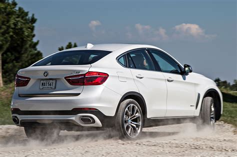 This car has automatic transmission, a 8 cylinder engine, 20″ wheels and tan interior. 2015 BMW X6 xDrive 50i - First Drive & Review