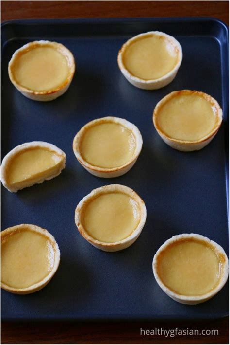 Over 25 of the best gluten free and dairy free desserts around. Gluten Free Chinese Egg Tarts | Healthy gf Asian