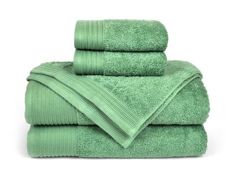 Don't believe the negative reviews. 6-Piece Supima Cotton Towel Set-Jade