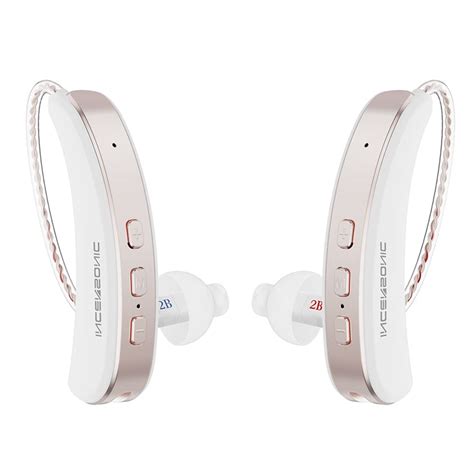 Incensonic Otc Hearing Aids For Seniors Adults Receiver In Canal Ric Rechargeable Hearing