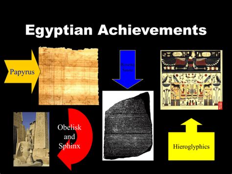 egyptian achievements