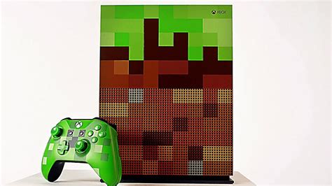 New Xbox One S Minecraft Console Limited Edition Youtube