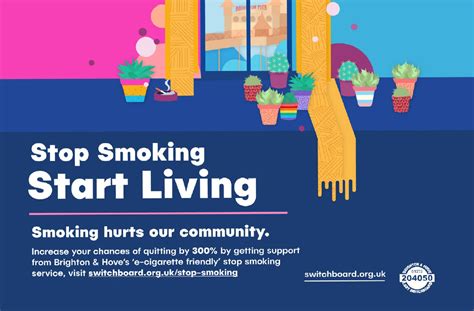 Stop Smoking Start Living Brighton And Hove Lgbt Switchboard