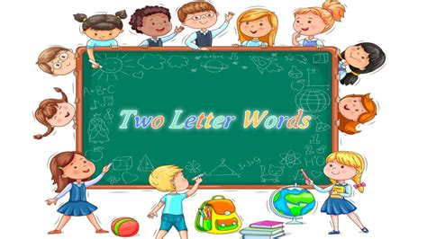 Two Letter Words Preschool Learning Learn Phonics 2 Letter Words