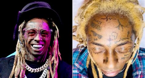 Lil Wayne Gets New Heartbeat Tattoo On His Face Hiphop N More