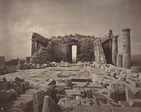 Die Akropolis Von Athen Tafel 14 Von William James Stillman