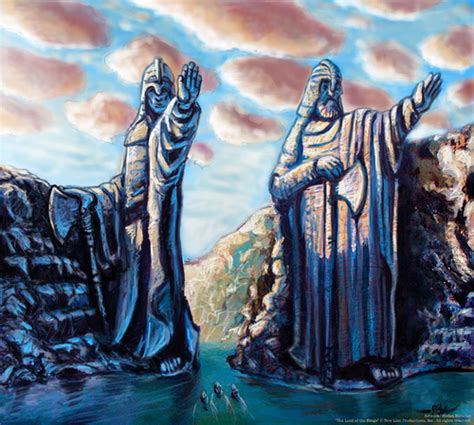 Lord Of The Rings Images The Argonath Hd Wallpaper And