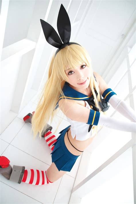 Shimakaze Kantai Collection Kancolle Cosplay Outfits Asian