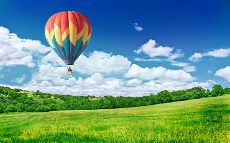 Balloon In Sky Wallpapers Hd Wallpapers Id 9412