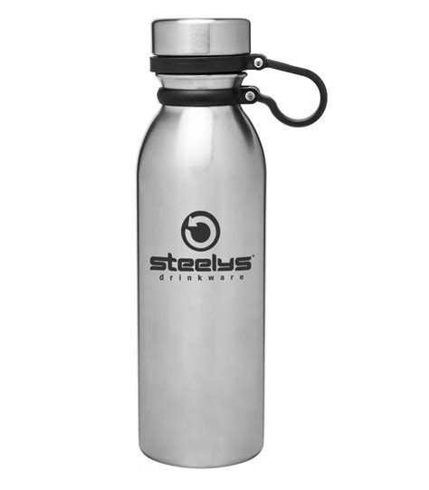 20 Oz Santa Cruz Vacuum Insulated Bottle With Loop Carry Handle