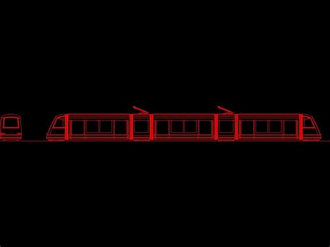 Subway Train In Autocad Download Cad Free 2699 Kb Bibliocad