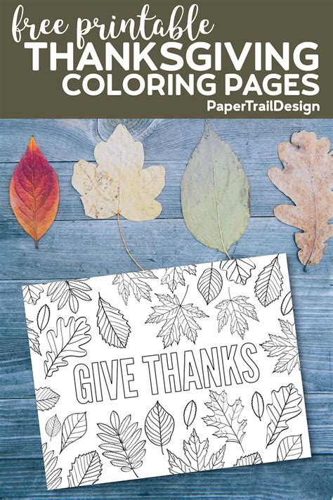 We love fall and everything that comes with it! Thanksgiving Coloring Pages {Free Printable} | Paper Trail ...