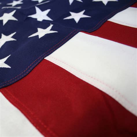 3 X 5 2 Ply Polyester Us Flag With Heading And Grommets