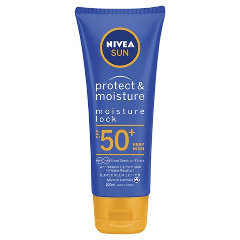 Buy Nivea Protect And Moisture Sunscreen Lotion Spf50 100ml Sun Protection And Tanning Online