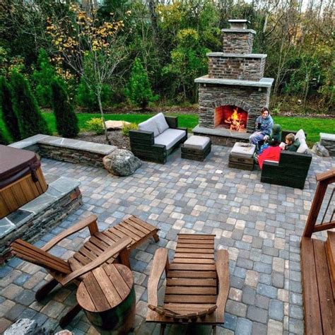 59 Hq Photos Backyard Patio Designs With Pavers 25 Brick Patio Design