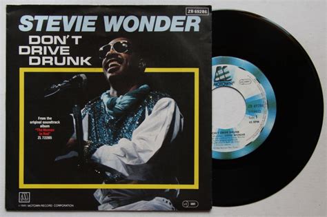 Stevie Wonder Dont Drive Drunk Records Lps Vinyl And Cds Musicstack