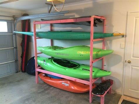 Top Notch The Best Kayak Storage Rack Ideas Kayak Storage Rack Diy