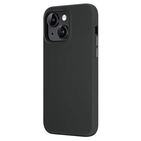 Iphone 15 Saii Premium Magsafe Liquid Silicone Case Black