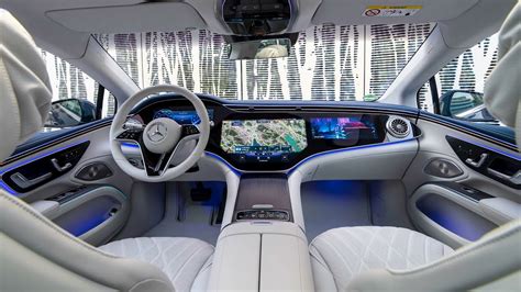 2022 Mercedes Eqs Interior And Drive Pilot Youtube