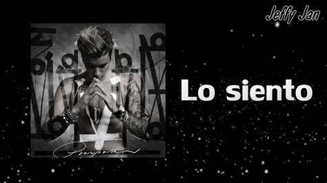 Justin Bieber Sorry Letra En Español Youtube