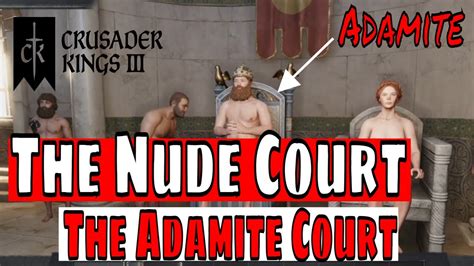 Crusader Kings The Nude Royal Court Ck Royal Court Youtube