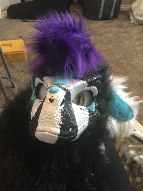 My Dino Mask Fursuit Furry Furry Art Dinosaur Mask