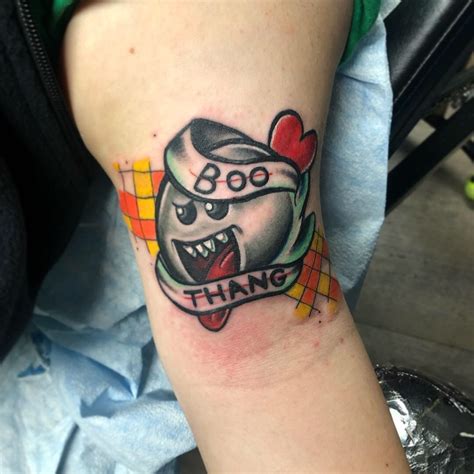 Omari latif hardwick (born january 9, 1974) is an american actor, poet, rapper, producer, and podcaster known for his starring role as james ghost st. Mario tattoo by Isabel Hope | Mario tattoo, Tattoos, Skull ...