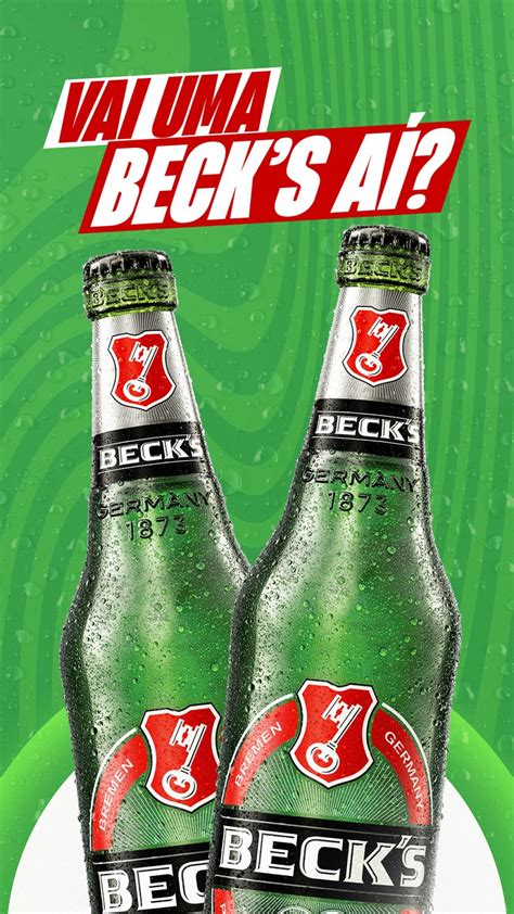 Cerveja Becks Caixa De Transporte Terciária x x Ml Social Media PSD Editável download