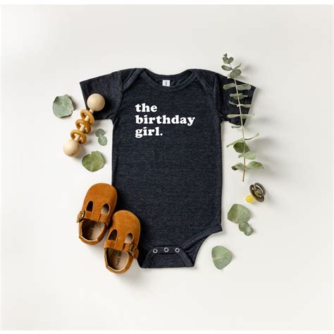 Birthday Girl Onesie Birthday Girl Outfit First Birthday Etsy