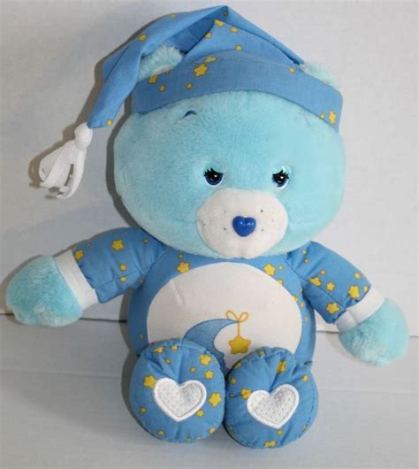 Care Bears Talking Bedtime Bear Blue Musical Lullaby 2002
