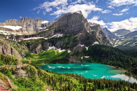 Nature Landscape Lake Turquoise Water Mountains