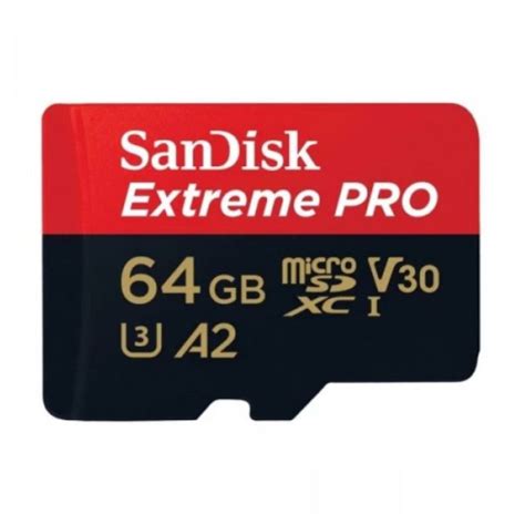 Sandisk Extreme Pro 64gb Microsdxc Memory Card