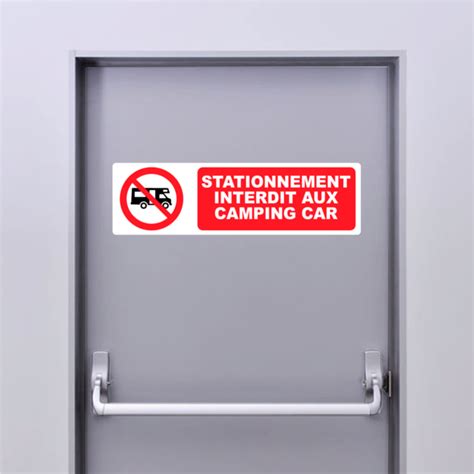 Autocollant Panneau Interdit Aux Camping Cars Zone Signaletique The Best Porn Website