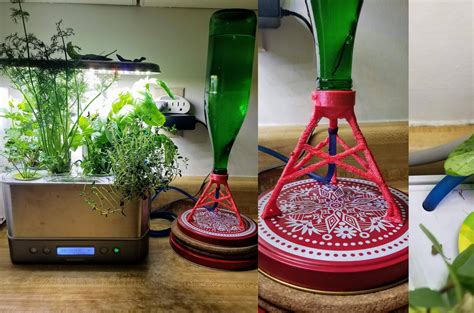 .diy automatic cabinet lights which automatically switch on and off when you open and close slide the led under the clips on the top bracket to hold it in place. DIY Hydroponic Auto Top Off. 3D printed bottle holder. Aerovoir alternative. Completely passive ...