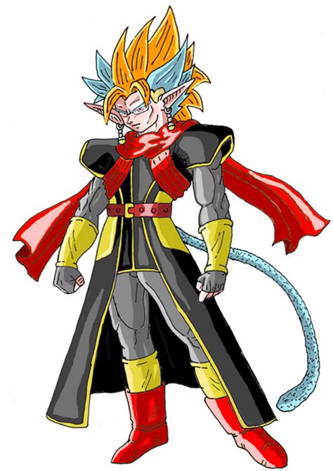 He was created by combining the dna of the tuffle king with a robotic body. dragon ball heroes fusion by justice-71 on DeviantArt
