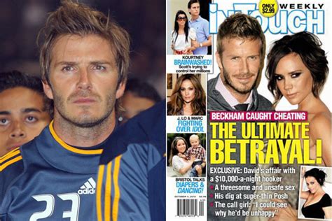 Secret Affair David Beckham Cheating Scandal 9celebrity