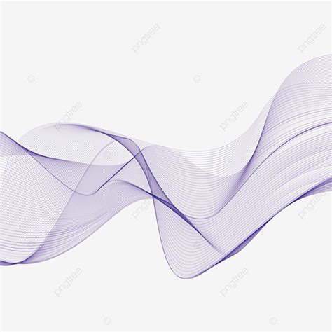 Abstract Wave Purple Vector PNG Images Abstract Purple Line Wave