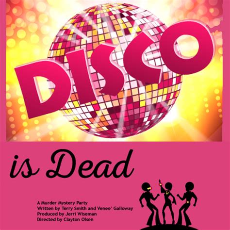 You can print yourself at your convenience.** Murder Mystery Dinner Party: "Disco Is Dead"