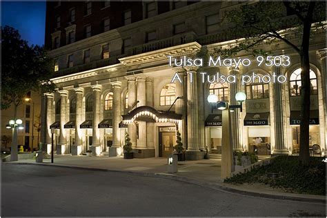 The Mayo Hotel Is A Historic Building Located In Downtown Tulsa In
