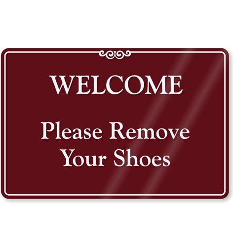 Please Remove Shoes Sign No Shoes Sign No Shoes Door Signs Hot Sex