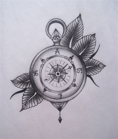 Compass Tattoo Compass Tattoo Watch Tattoos Compass
