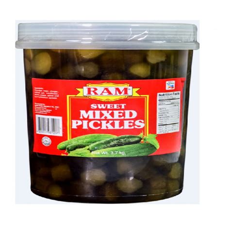 Ram Sweet Mixed Pickles 37kg